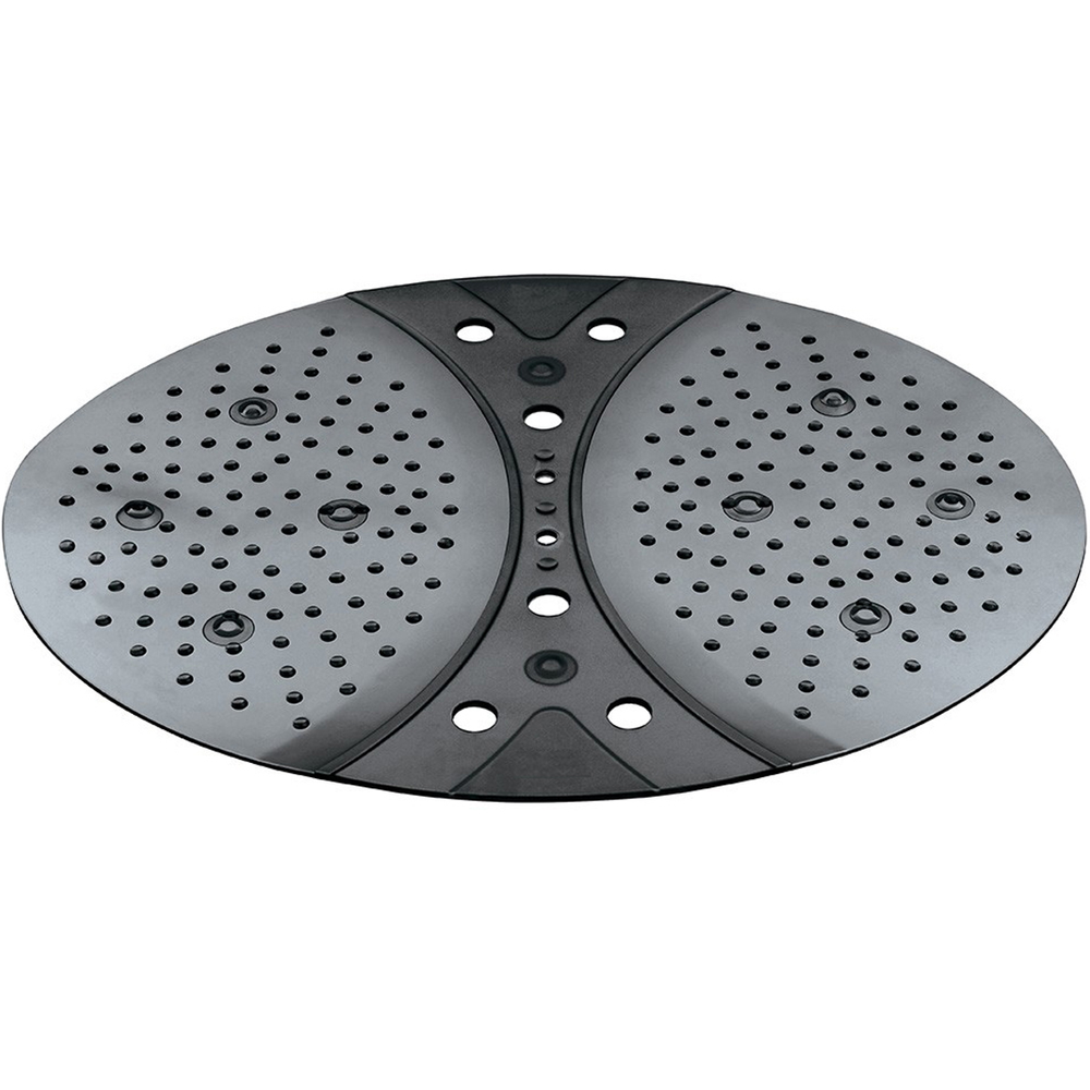 Tapete Box Banheiro 42x53cm Antiderrapante Ventosa Hidro Preto Tapete Box Banheiro 42x53cm Antiderrapante Ventosa Hidro Preto