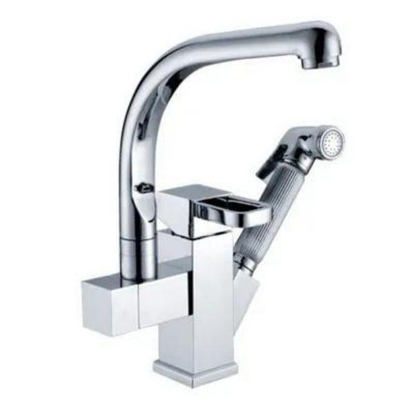Torneira Gourmet Retrátil Com Misturador Monocomando Loomix P-026 Torneira Gourmet Retrátil Com Misturador Monocomando Loomix P-026
