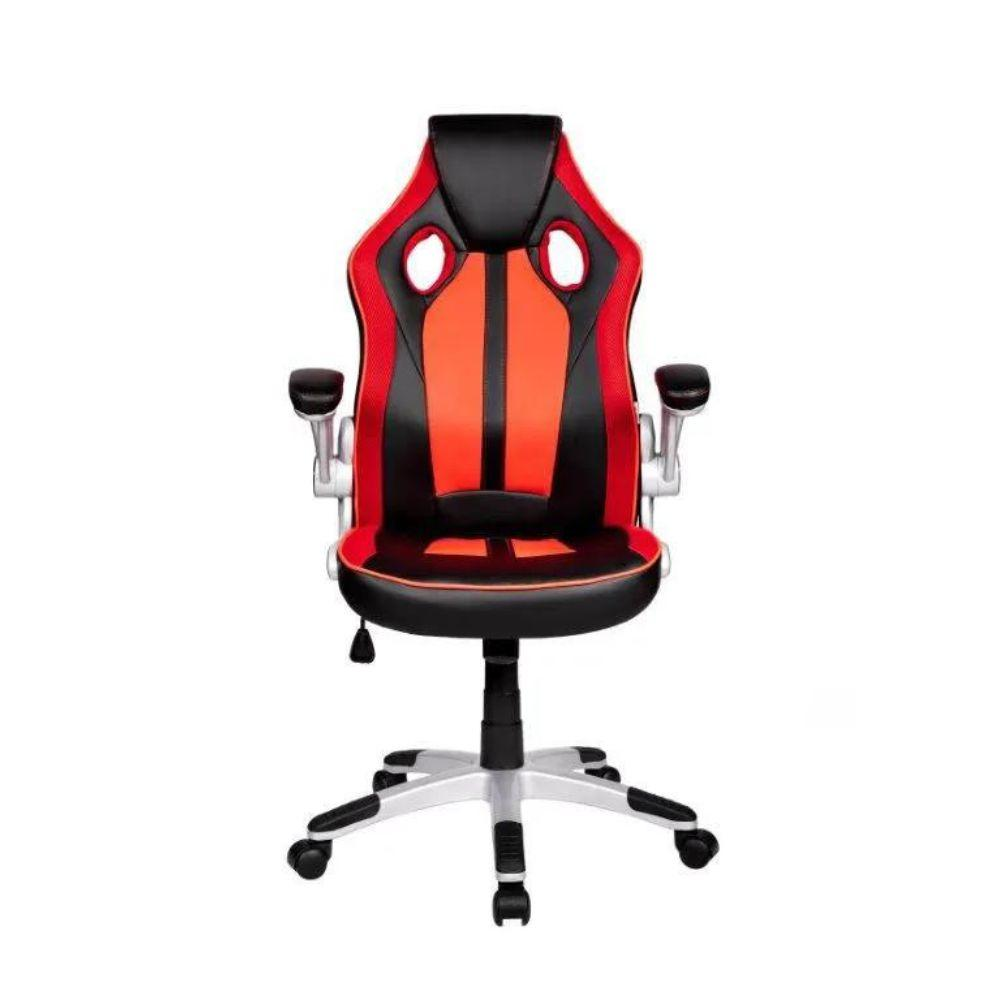 Cadeira Gamer Pelegrin PEL-3009 Couro PU Preta e Vermelha Cadeira Gamer Pelegrin PEL-3009 Couro PU Preta e Vermelha