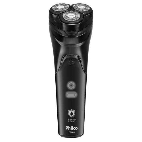 Barbeador Elétrico Philco PBA-08, 45 Lâminas, à Prova dágua, Bivolt Barbeador Elétrico Philco PBA-08, 45 Lâminas, à Prova dágua, Bivolt