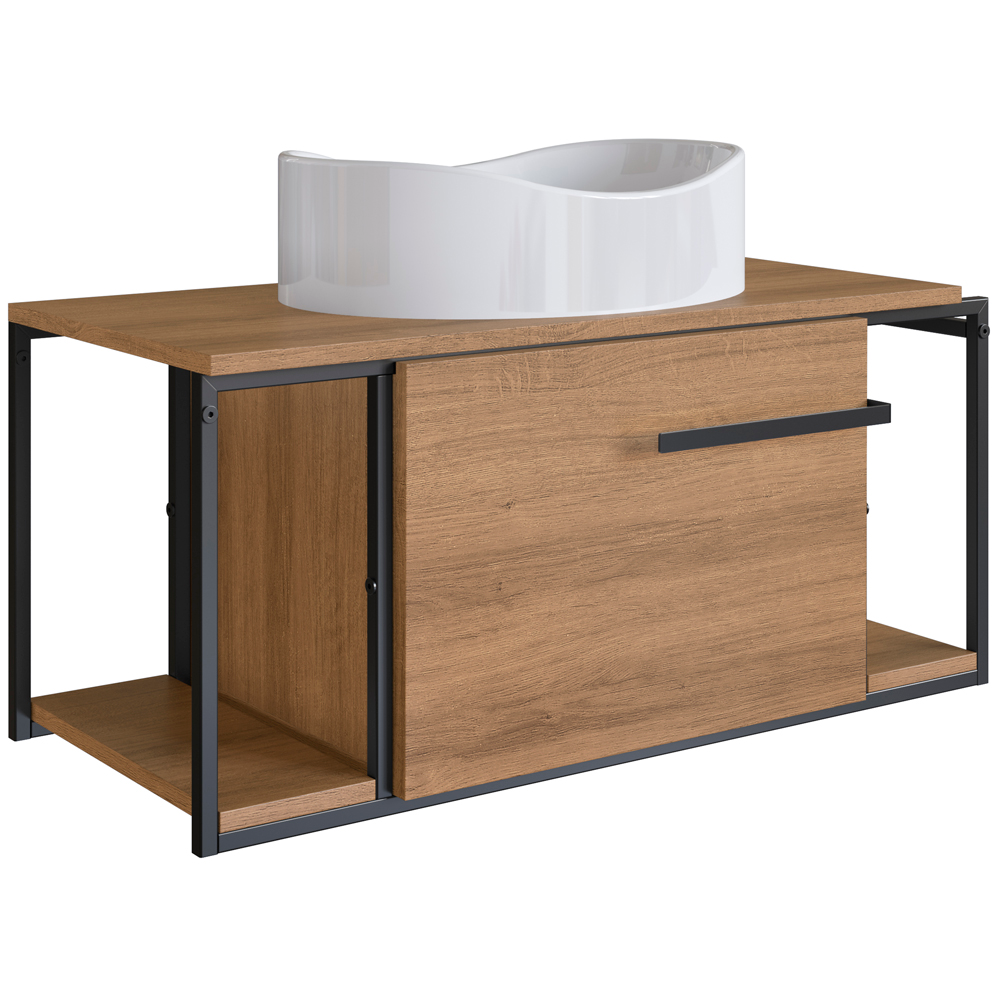 Gabinete Susp E Cuba Marmore Sintetico P1019X941012 Mell Branco PP Gabinete Susp E Cuba Marmore Sintetico P1019X941012 Mell Branco PP