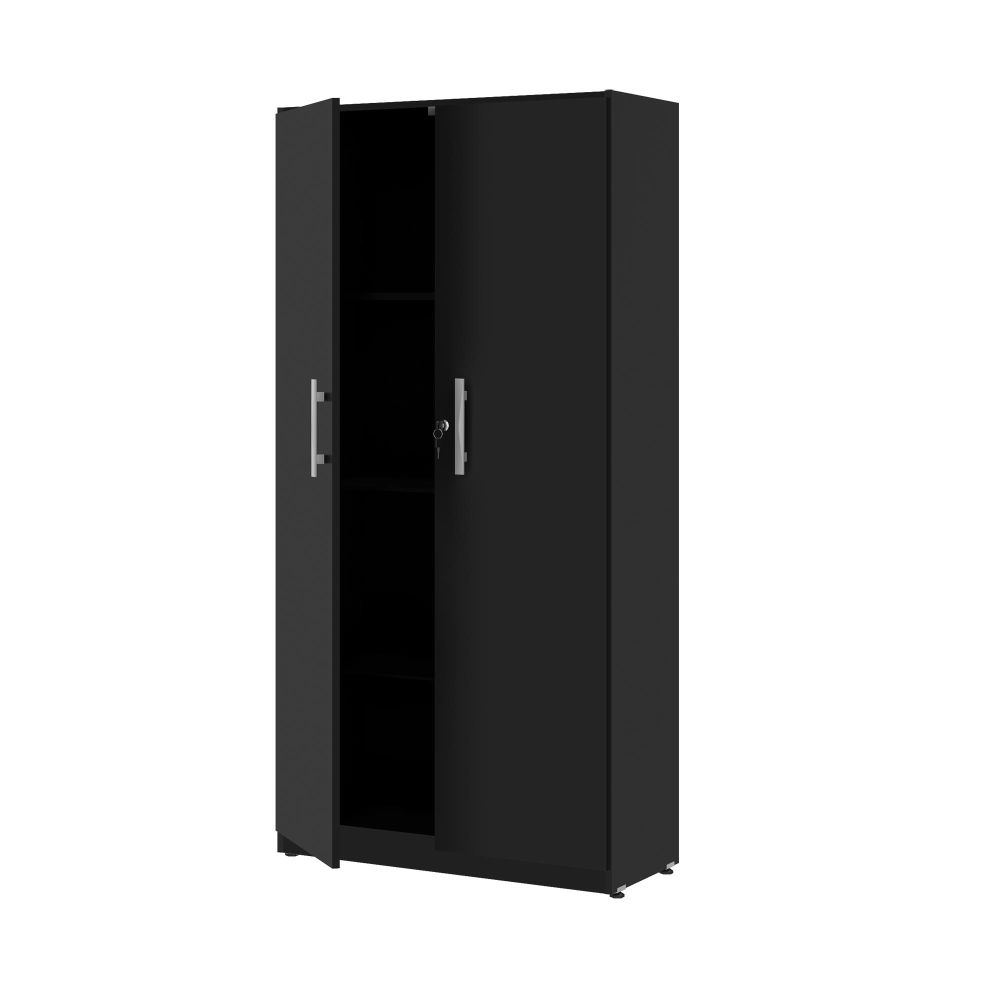 Armario com 2 Portas Livea Preto Onix Armario com 2 Portas Livea Preto Onix