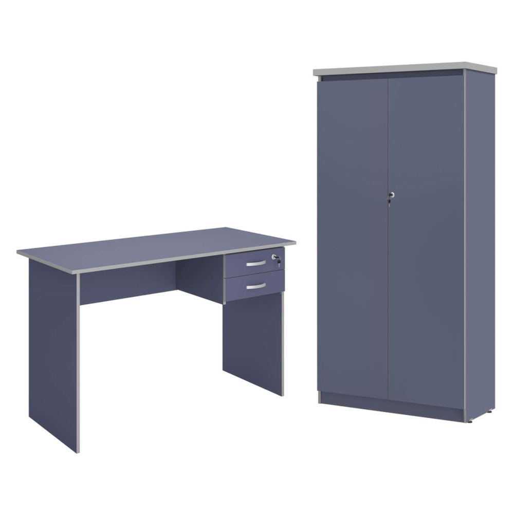 Kit de Escritorio Gabão Azul Kit de Escritorio Gabão Azul