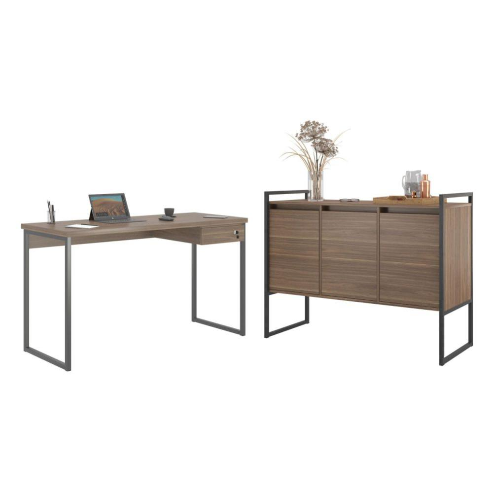 Escrivaninha e Buffet Titani Affara Escrivaninha e Buffet Titani Affara