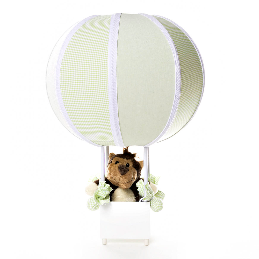 Abajur Balãozinho Floresta Verde Quarto Bebê Infantil - Bivolt Abajur Balãozinho Floresta Verde Quarto Bebê Infantil - Bivolt