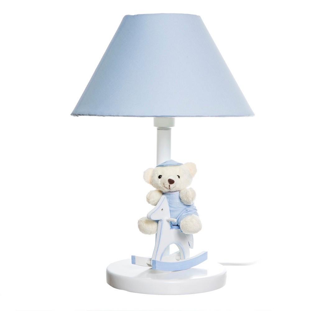 Abajur Madeira Urso No Cavalinho Quarto Bebê Infantil - Bivolt Abajur Madeira Urso No Cavalinho Quarto Bebê Infantil - Bivolt