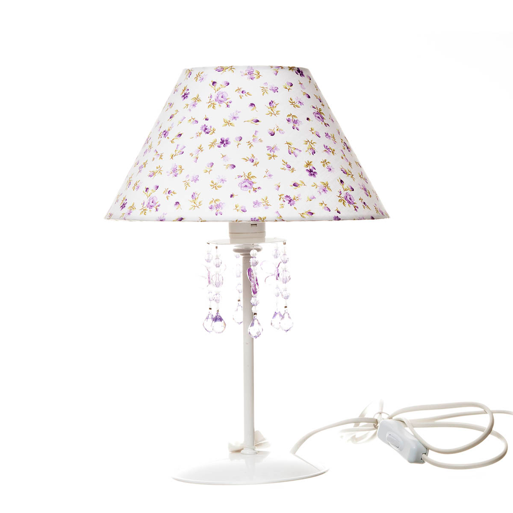 Abajur Metal Borboletas Lilás Quarto Bebê Infantil Menina Abajur Metal Borboletas Lilás Quarto Bebê Infantil Menina