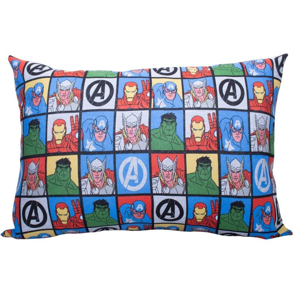 Fronha Avulsa Disney 50x70cm Malha 100% Algodão Mescla Avengers Fronha Avulsa Disney 50x70cm Malha 100% Algodão Mescla Avengers