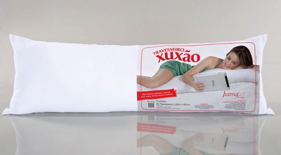 Travesseiro de corpo 1,45x0,45 Xuxão Juma Travesseiro de corpo 1,45x0,45 Xuxão Juma