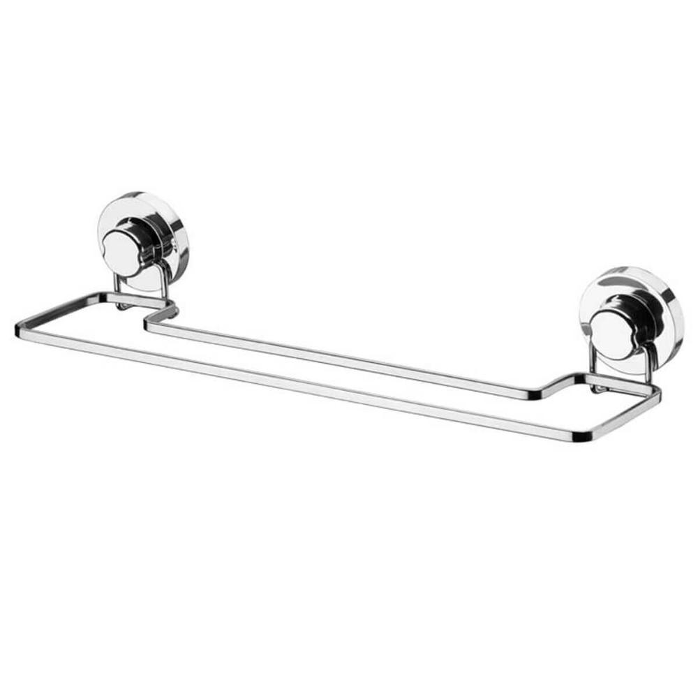 Porta Toalha para Banheiro com Ventosa Toalheiro Faciliti Cr Porta Toalha para Banheiro com Ventosa Toalheiro Faciliti Cr