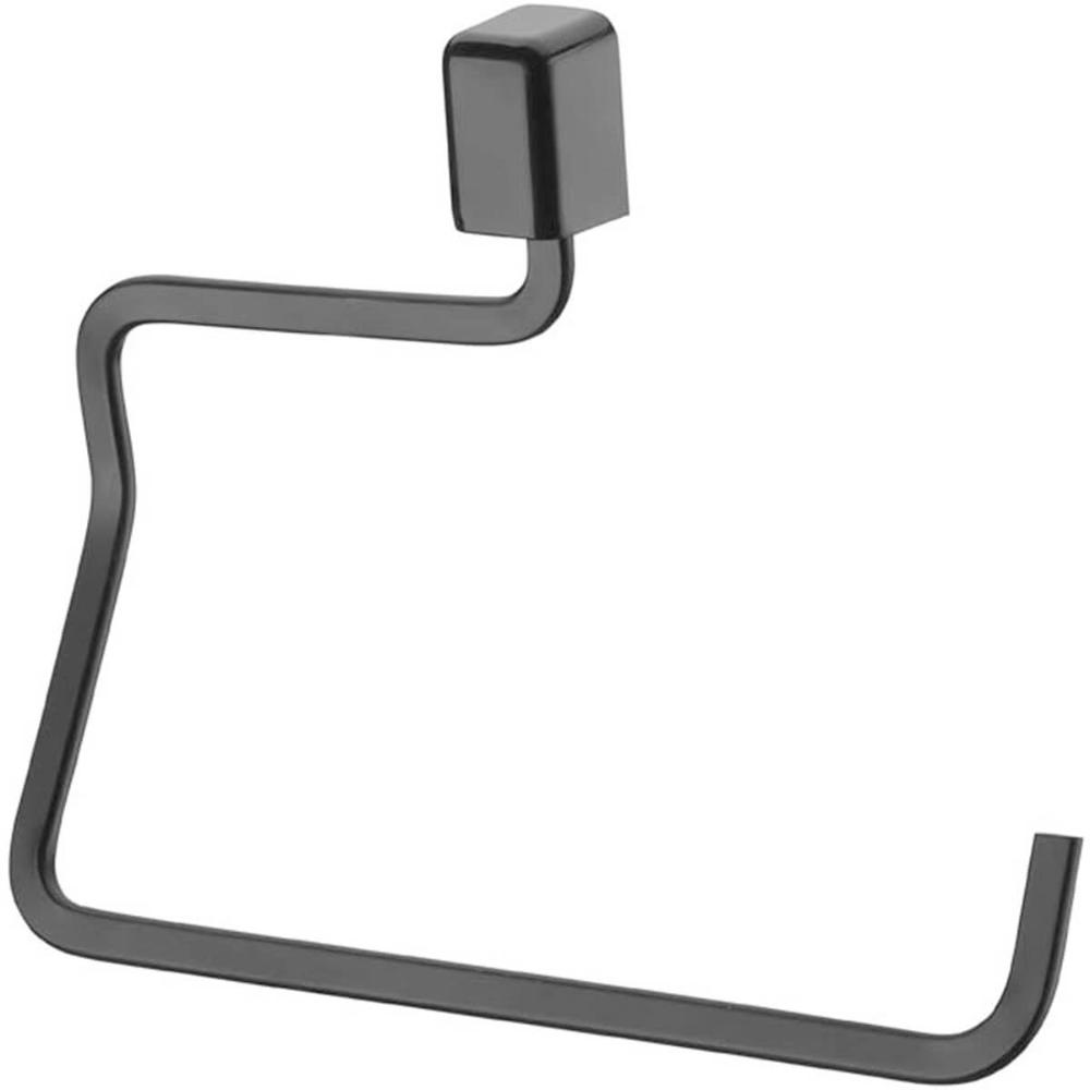 Toalheiro Preto Fosco de Parede Banheiro Suporte Porta Toalha de Rosto Schmitt Toalheiro Preto Fosco de Parede Banheiro Suporte Porta Toalha de Rosto Schmitt