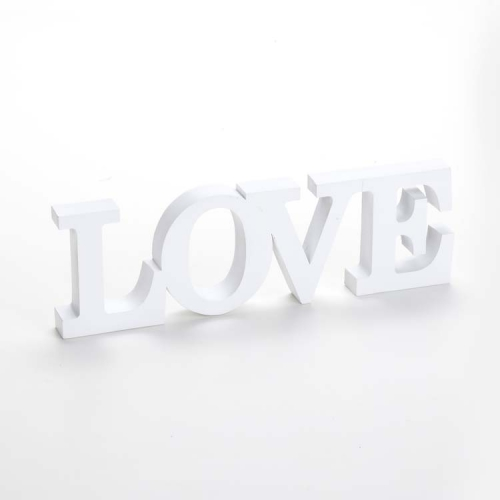 Letreiro Love Decorativo P/ Mesa Branco Letreiro Love Decorativo P/ Mesa Branco