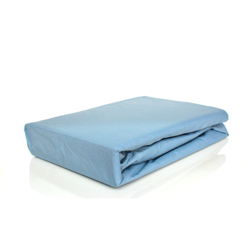 Lençol Avulso com elástico Casal 180 fios Innovare Azul Claro 1 peça Textil Lar Lençol Avulso com elástico Casal 180 fios Innovare Azul Claro 1 peça Textil Lar