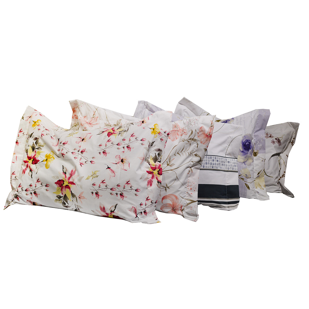 Fronha Avulsa com aba 200 fios Top Confort Lilás Floral 1 peça Textil Lar Fronha Avulsa com aba 200 fios Top Confort Lilás Floral 1 peça Textil Lar