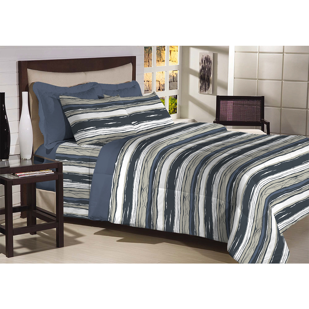 Jogo de Cama Solteiro 150 fios Primore Mike 3 peças Jogo de Cama Solteiro 150 fios Primore Mike 3 peças