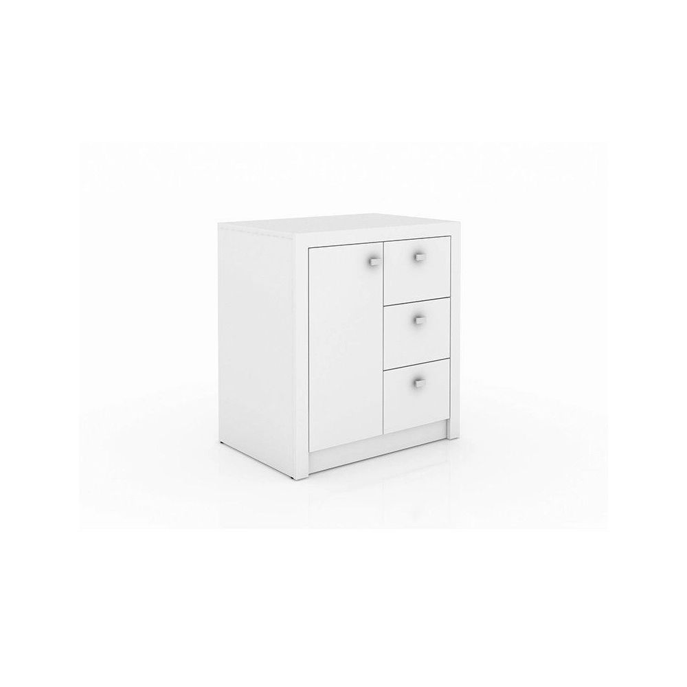 Balcão para Escritório Home Office ME4111 MDP Branco - Gran Belo Balcão para Escritório Home Office ME4111 MDP Branco - Gran Belo
