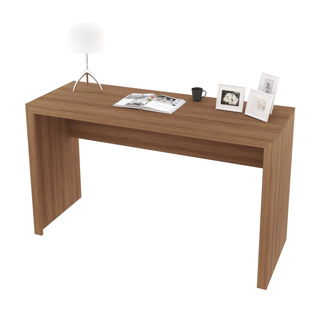 Mesa Para Computador Escrivaninha ME4135 Amêndoa - Tecno Mobili Mesa Para Computador Escrivaninha ME4135 Amêndoa - Tecno Mobili