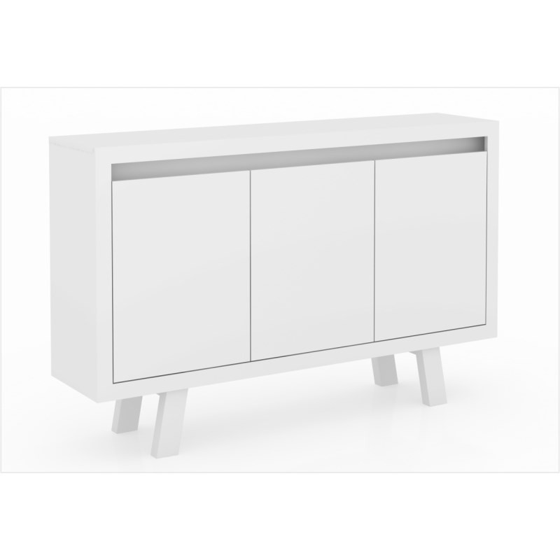 Balcão 03 Portas ME4120 Branco - Tecno Mobili Balcão 03 Portas ME4120 Branco - Tecno Mobili