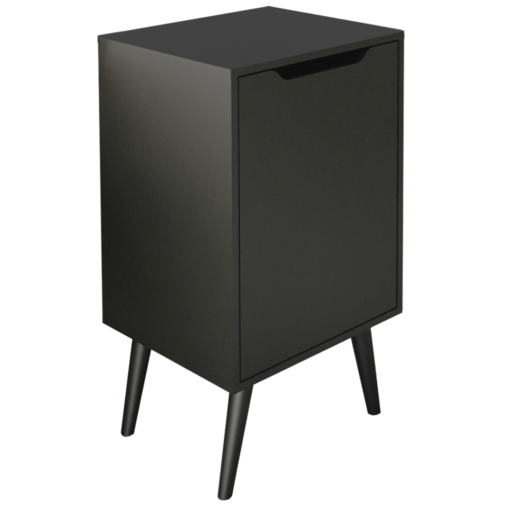 Gabinete Para Banheiro Pes Palito 1 Porta BN3641 Preto Tecno Mobili Gabinete Para Banheiro Pes Palito 1 Porta BN3641 Preto Tecno Mobili