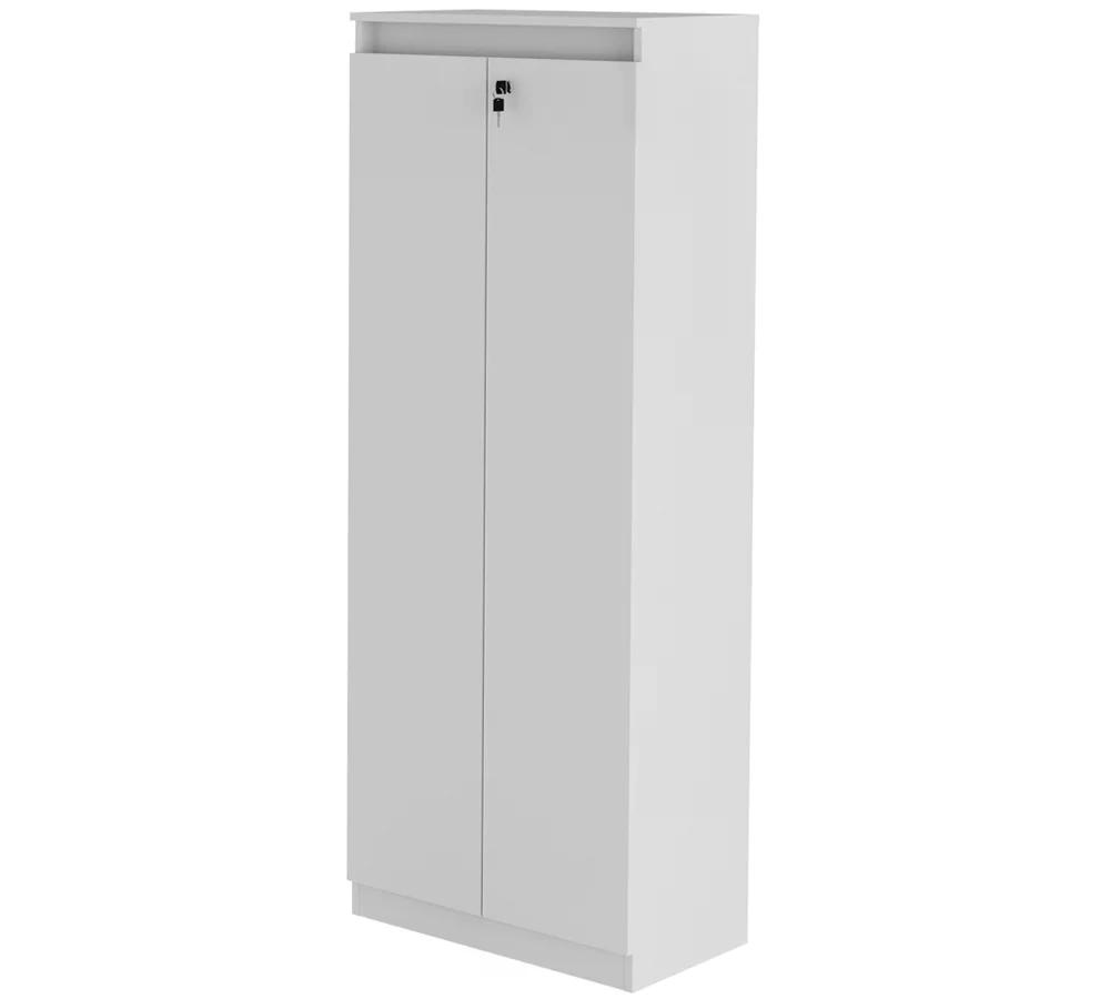 Armário 02 Portas para Escritório Com Chave ME4151 Branco Tecno Mobili Armário 02 Portas para Escritório Com Chave ME4151 Branco Tecno Mobili