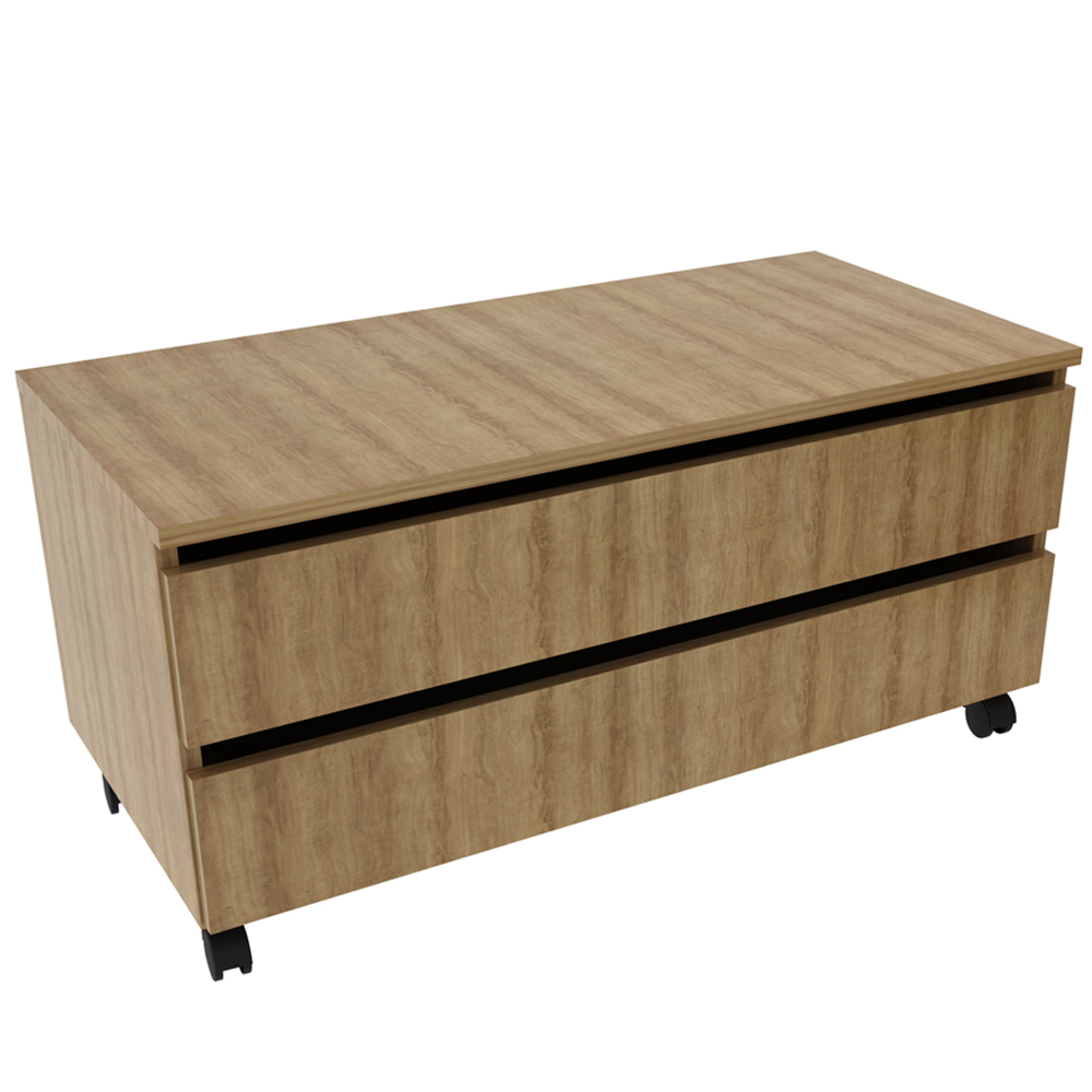 Gabinete Para Banheiro 2 Gavetas BN3603 Amendoa Tecno Mobili Gabinete Para Banheiro 2 Gavetas BN3603 Amendoa Tecno Mobili
