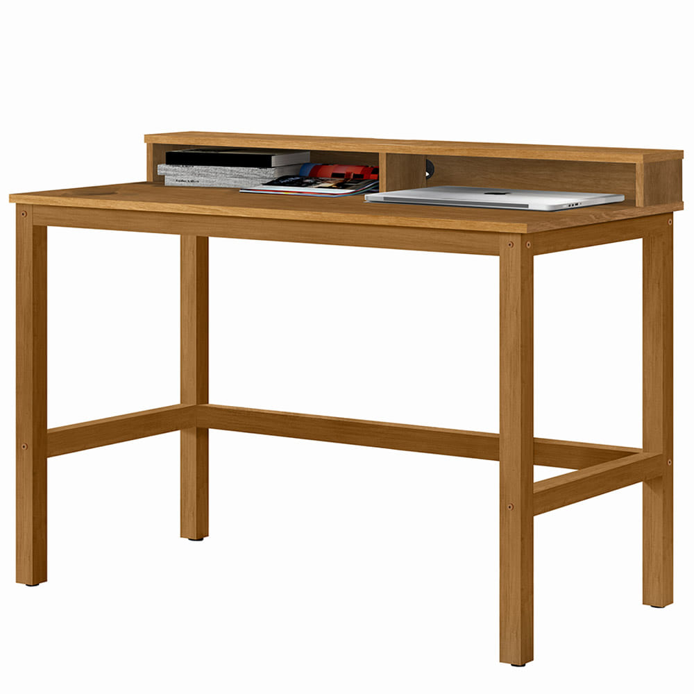 Mesa Escrivaninha California 110 cm Nature Tebar Mesa Escrivaninha California 110 cm Nature Tebar