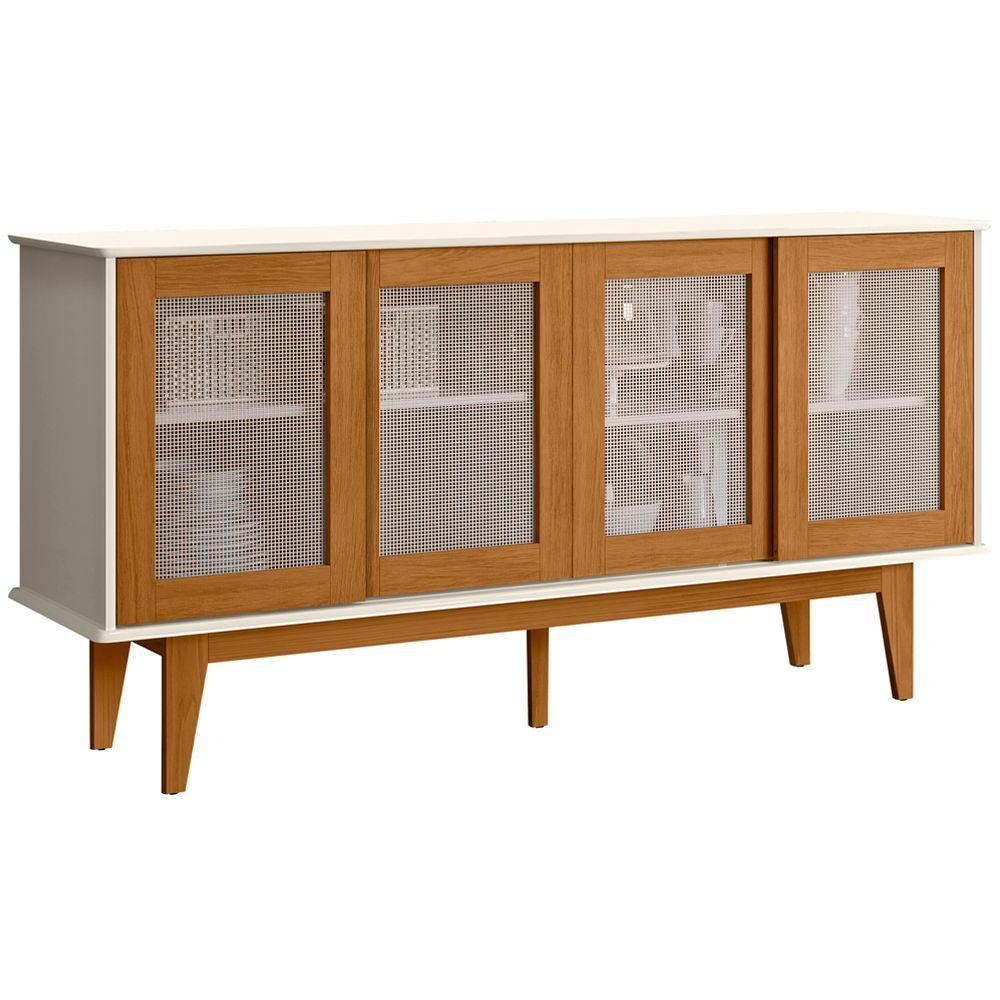Buffet Aparador 4 Portas Sala De Jantar 12X87 Off White Nature Tebar Buffet Aparador 4 Portas Sala De Jantar 12X87 Off White Nature Tebar