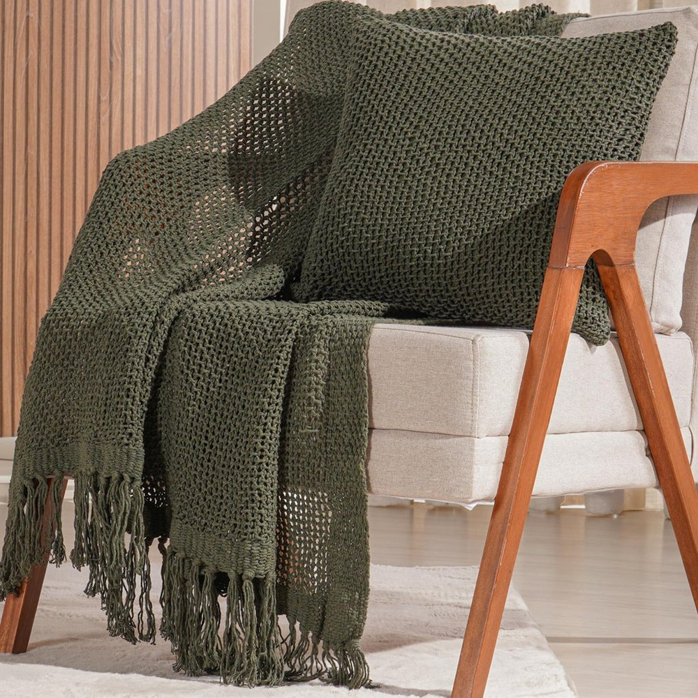 Peseira Decorativa Atacama New 80x250cm Verde Militar Peseira Decorativa Atacama New 80x250cm Verde Militar