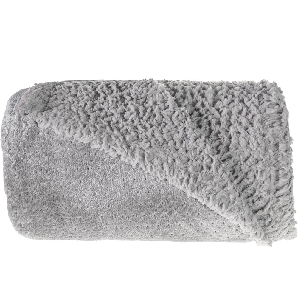 Cobertor Casal Sherpa Toque Pele de Carneiro Dupla Face 180x220cm Nanquim Cobertor Casal Sherpa Toque Pele de Carneiro Dupla Face 180x220cm Nanquim