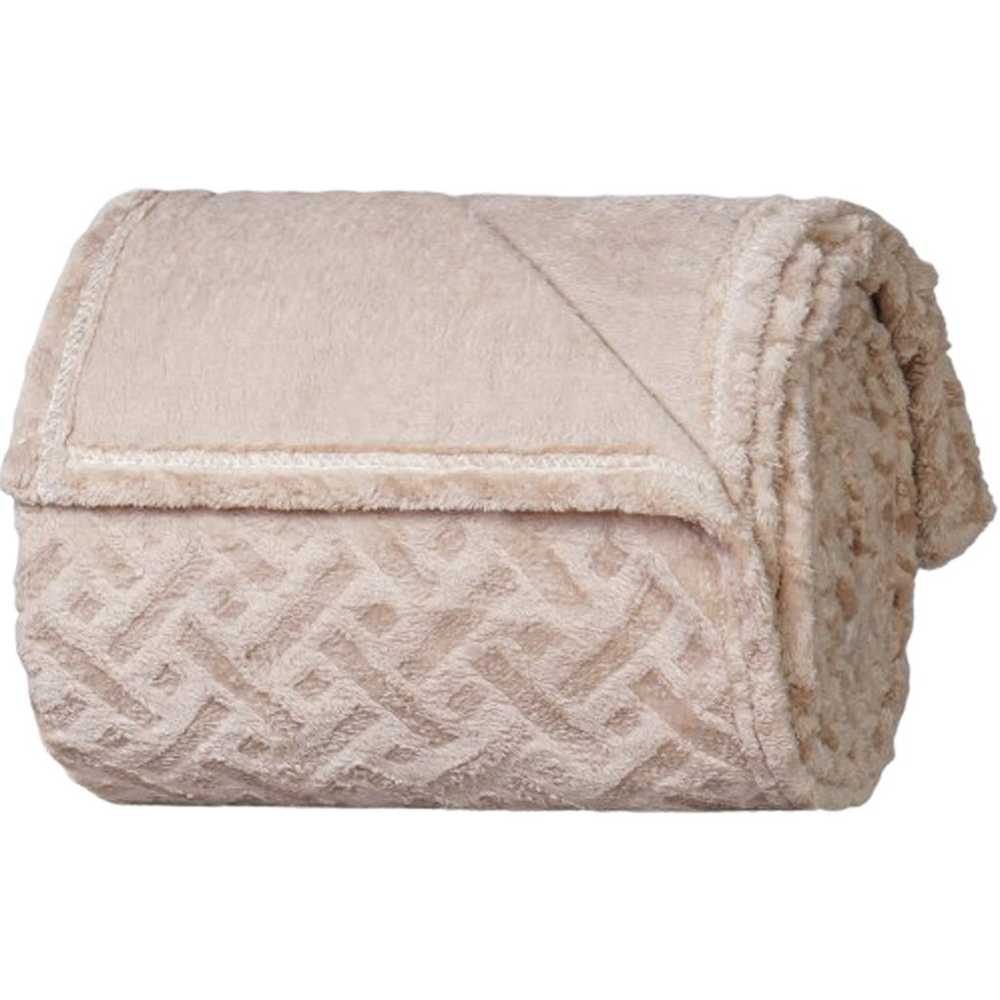 Manta Casal Brushed New Microfibra Flannel 100% Poliéster 180x230 Linho