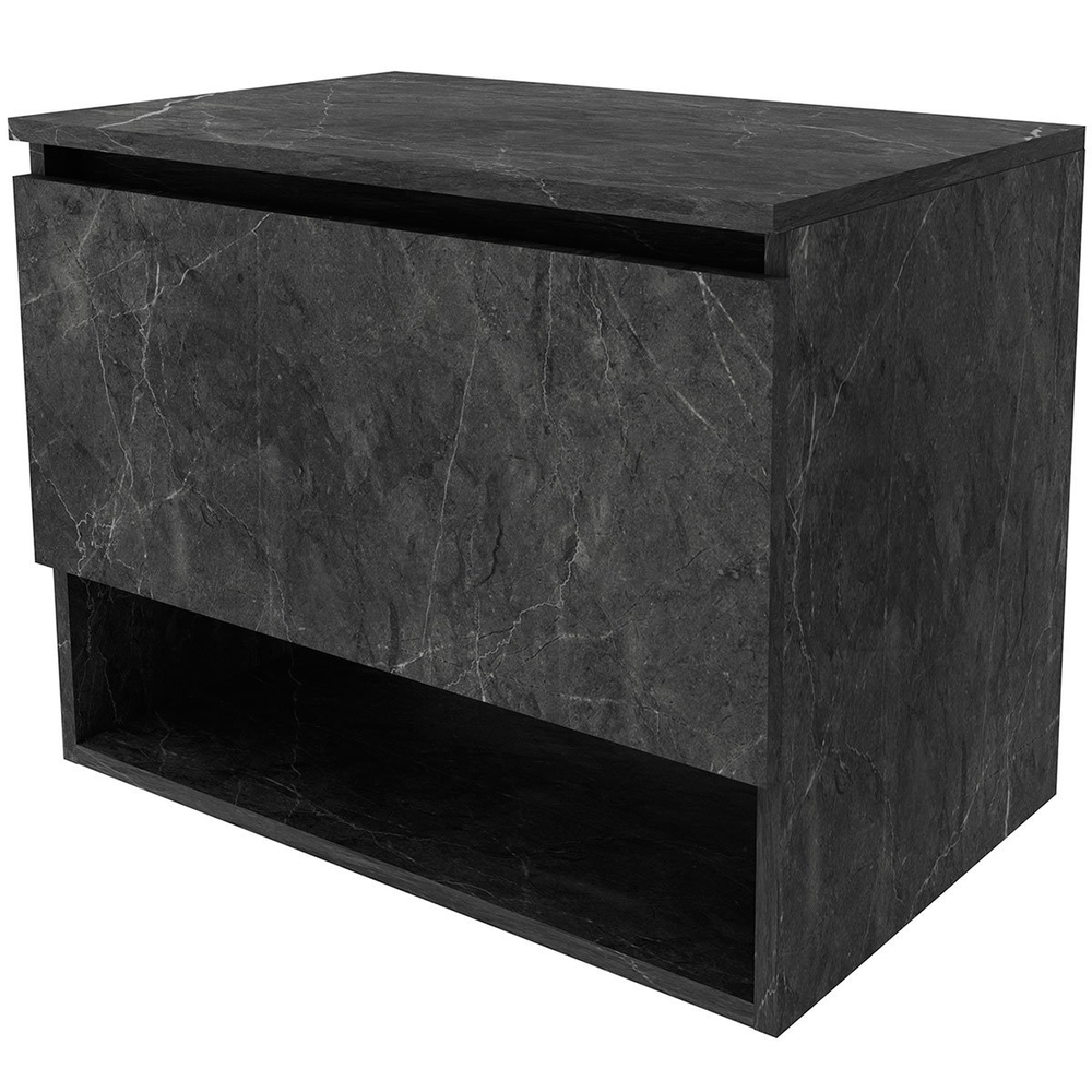 Gabinete de Banheiro 60 cm 1 Porta e Nicho Valente Mármore Lunar Gabinete de Banheiro 60 cm 1 Porta e Nicho Valente Mármore Lunar