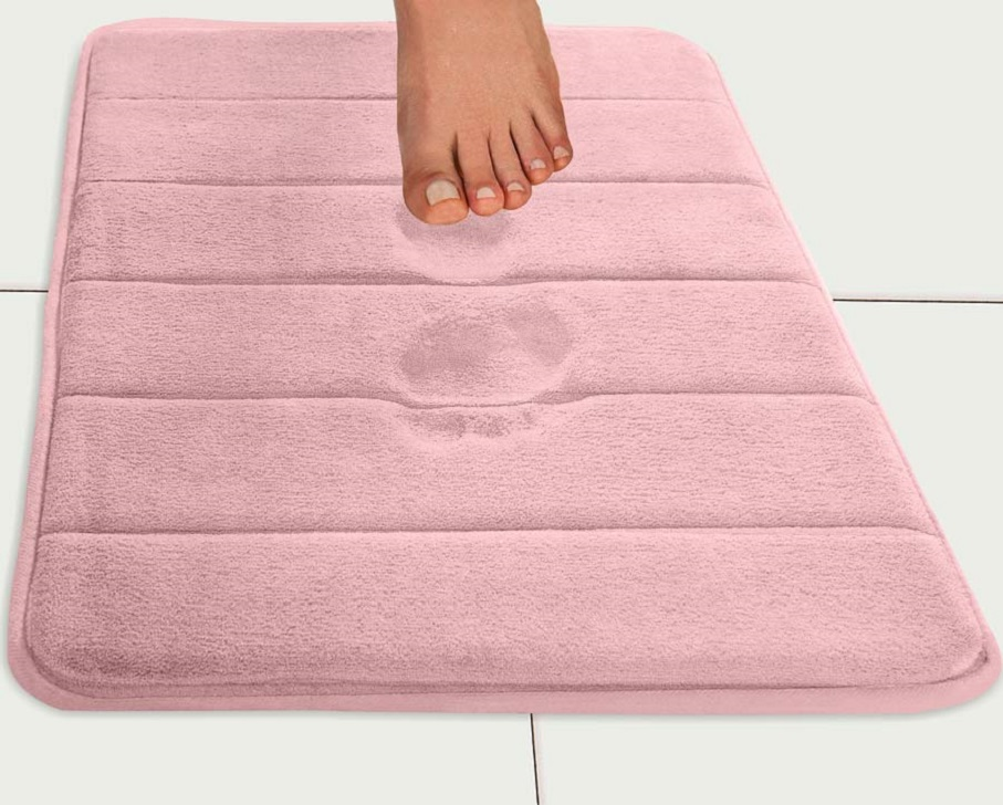 Tapete super soft 40 x 60 visco elástico Nasa Rosa - Camesa Tapete super soft 40 x 60 visco elástico Nasa Rosa - Camesa