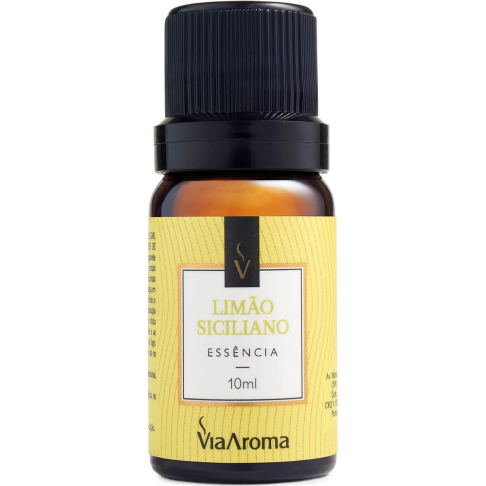 Essência Aromatizante para Aromatizador Elétrico Via Aroma 10ml Limão Siciliano Essência Aromatizante para Aromatizador Elétrico Via Aroma 10ml Limão Siciliano