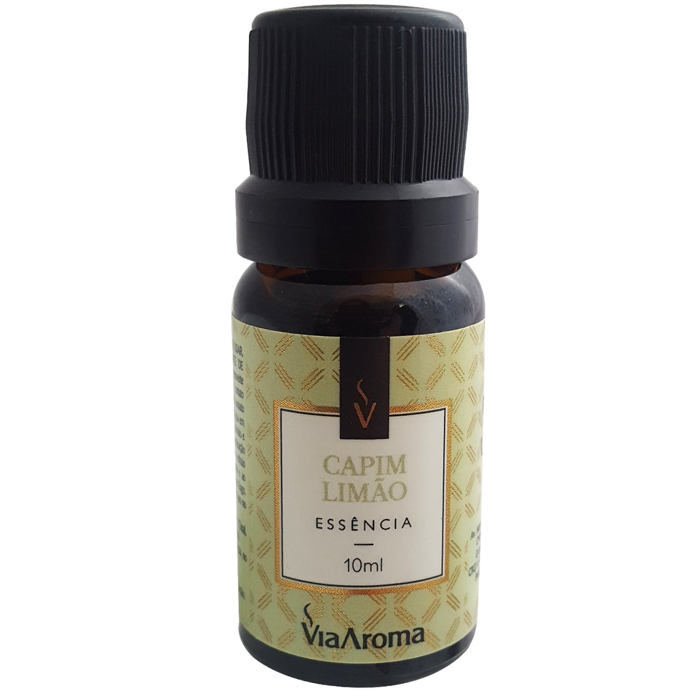 Essência Para Aromatizador Via Aroma Aromaterapia 10ml Capim Limão Essência Para Aromatizador Via Aroma Aromaterapia 10ml Capim Limão