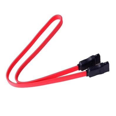 Cabo HD Serial SATA MD9, 45cm, com Trava, Vermelho - 3407 Cabo HD Serial SATA MD9, 45cm, com Trava, Vermelho - 3407