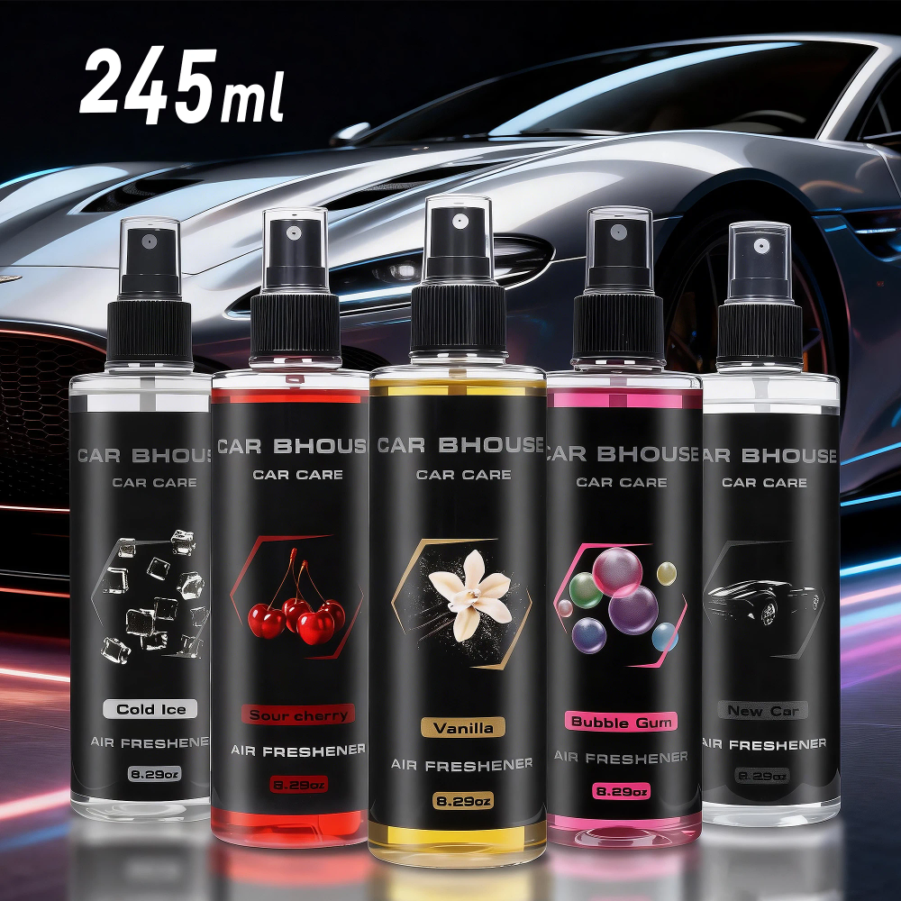 Car Air Freshener Spray Car Fragrance Flower Fruit Scent Fresh Perfume 8.29oz/245ml large capacity Car Interior Deodorant Spray Car Air Freshener Spray Car Fragrance Flower Fruit Scent Fresh Perfume 8.29oz/245ml large capacity Car Interior Deodorant Spray