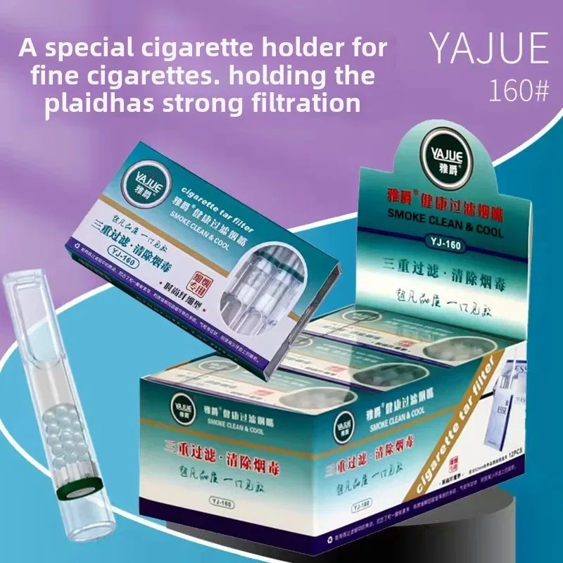 10Pcs/ set Disposable Filters Cigarette Holder Lip Mouthpiece Thick Cigarette Holder White Filter Cotton For 7.6mm Cigarettes 10Pcs/ set Disposable Filters Cigarette Holder Lip Mouthpiece Thick Cigarette Holder White Filter Cotton For 7.6mm Cigarettes