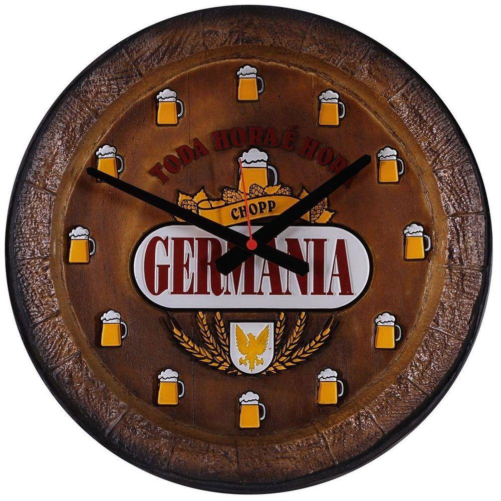 Relógio Barril Decorativo Grande - Germânia