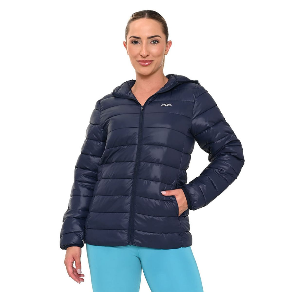 Jaqueta Puffer Olympikus Feminina G Azul Jaqueta Puffer Olympikus Feminina G Azul