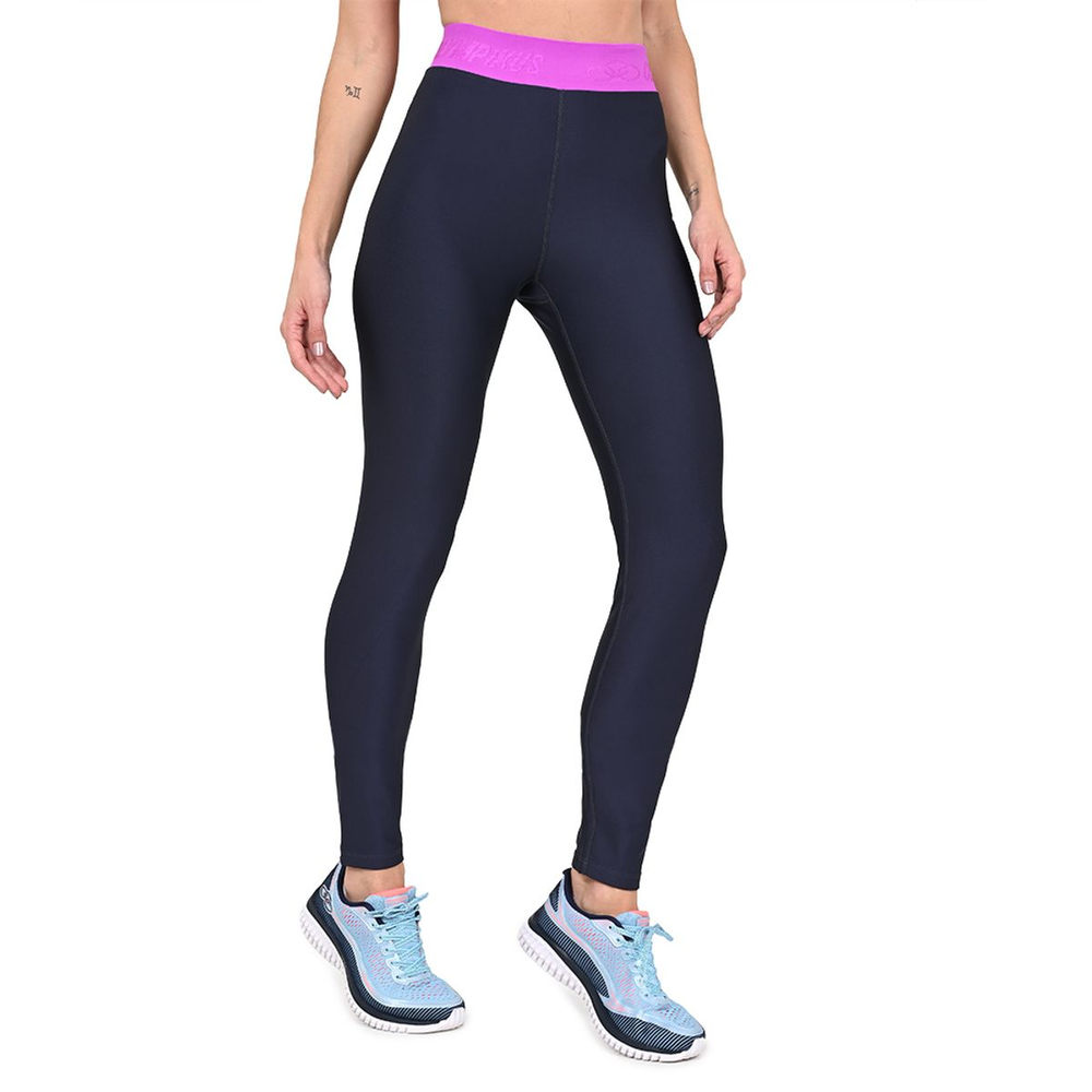 Legging Eleva Olympikus Feminina GG Azul