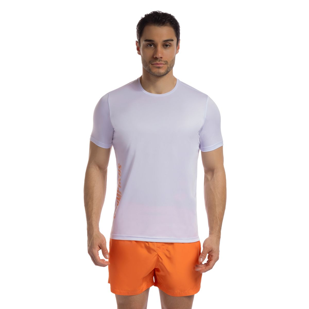 Camiseta Basic Logo Olympikus Masculina P Branco Camiseta Basic Logo Olympikus Masculina P Branco