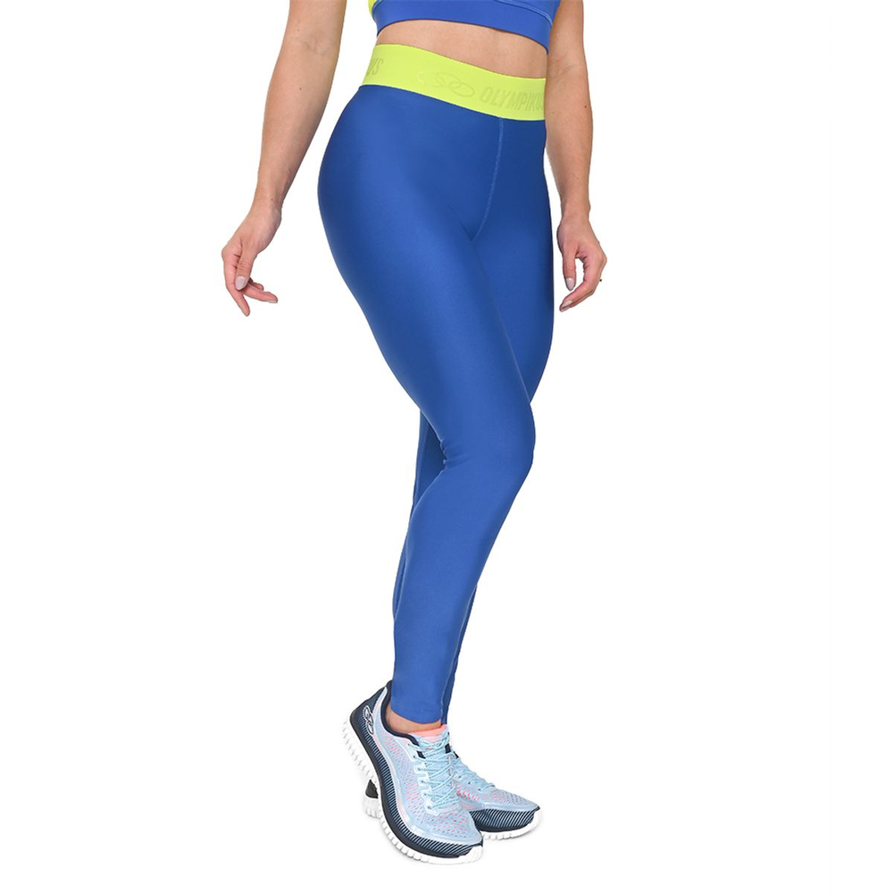 Legging Eleva Olympikus Feminina P Azul Legging Eleva Olympikus Feminina P Azul