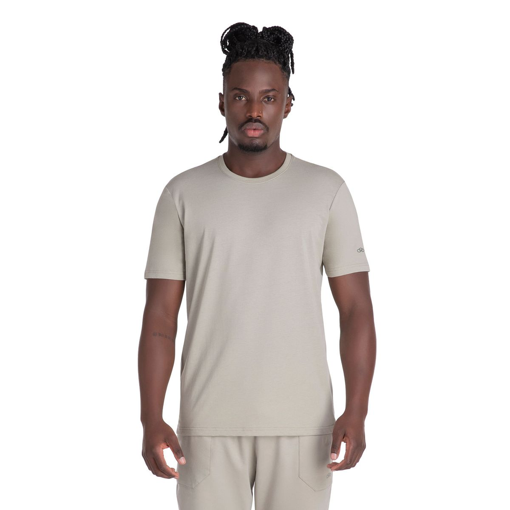 Camiseta Comfy Classica Olympikus Masculina M Bege Camiseta Comfy Classica Olympikus Masculina M Bege