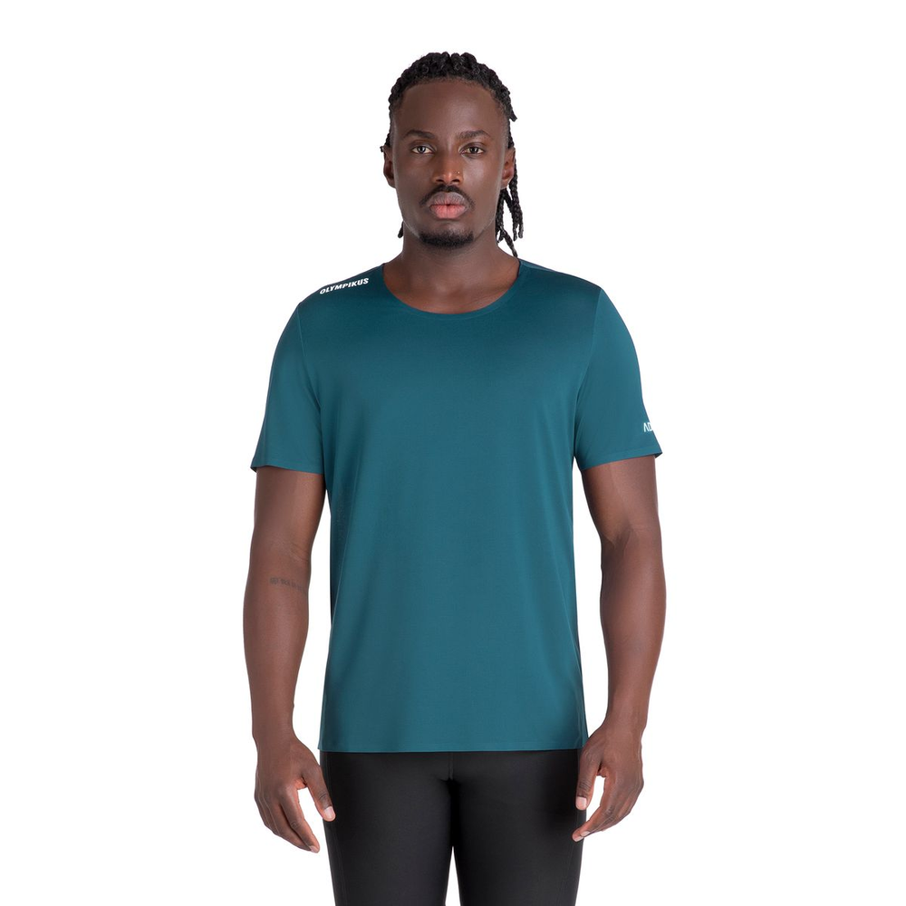 Camiseta Olympikus Corre Masculina M Azul Camiseta Olympikus Corre Masculina M Azul