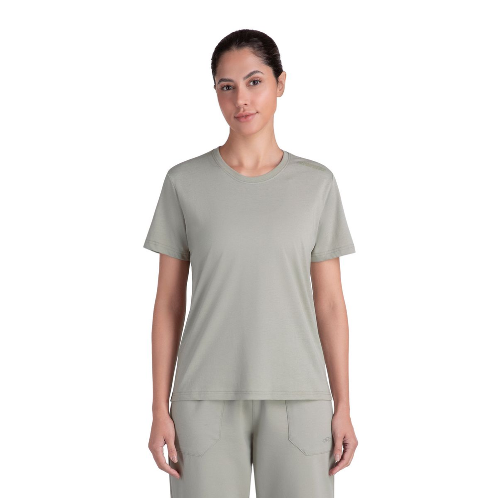 Camiseta Comfy Corre 2.0 Olympikus Feminina P Bege Camiseta Comfy Corre 2.0 Olympikus Feminina P Bege