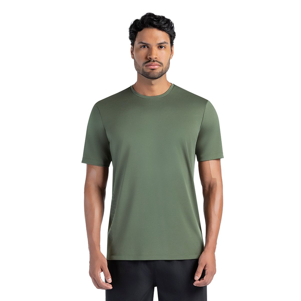 Camiseta Basic Logo Olympikus Masculina P Verde Camiseta Basic Logo Olympikus Masculina P Verde