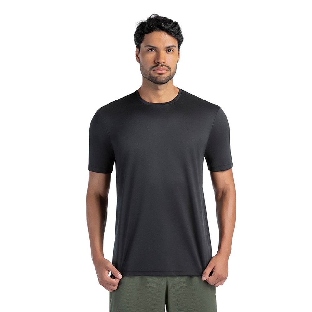 Camiseta Basic Logo Olympikus Masculina P Preto