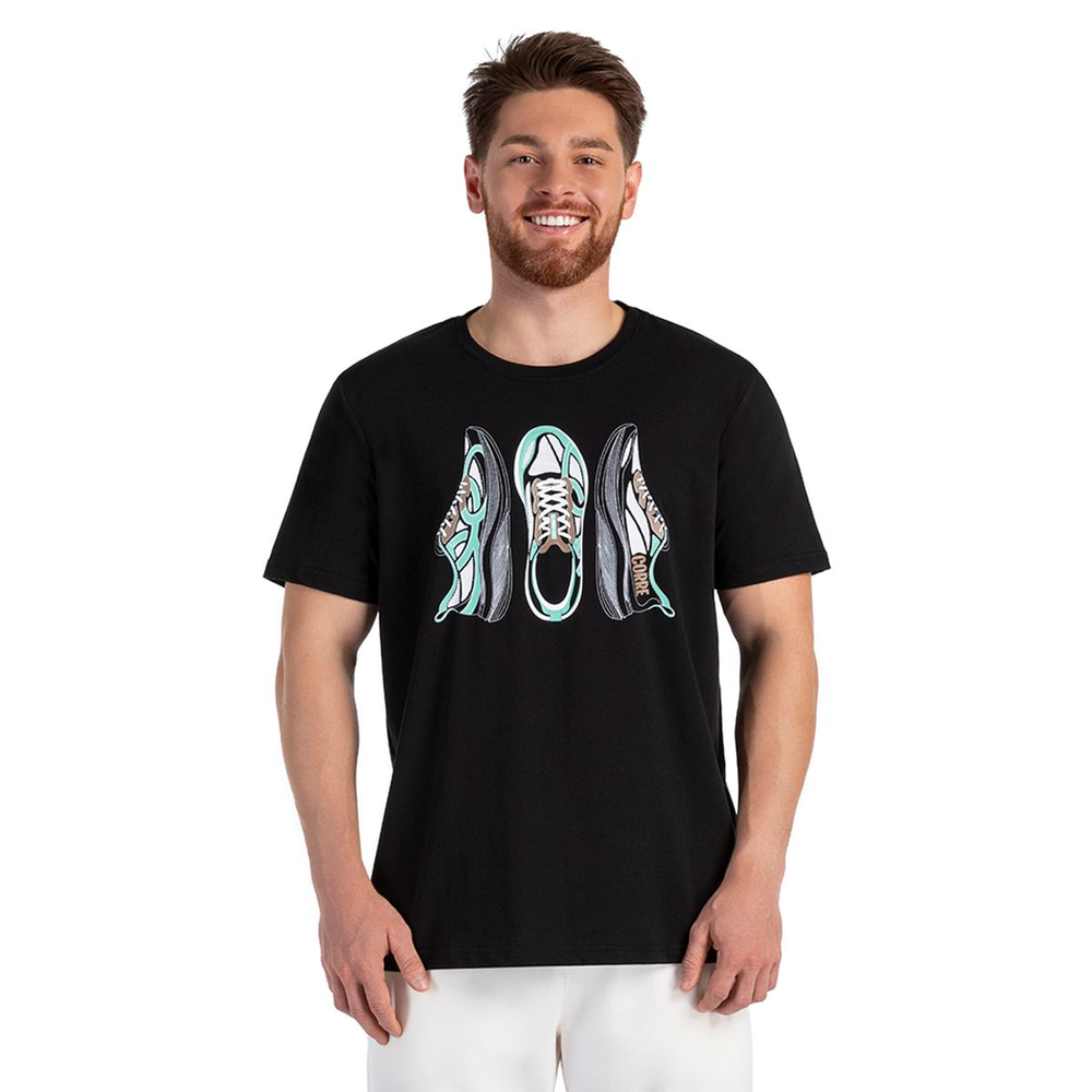 Camiseta Comfy Corre Masculina P Preto Camiseta Comfy Corre Masculina P Preto
