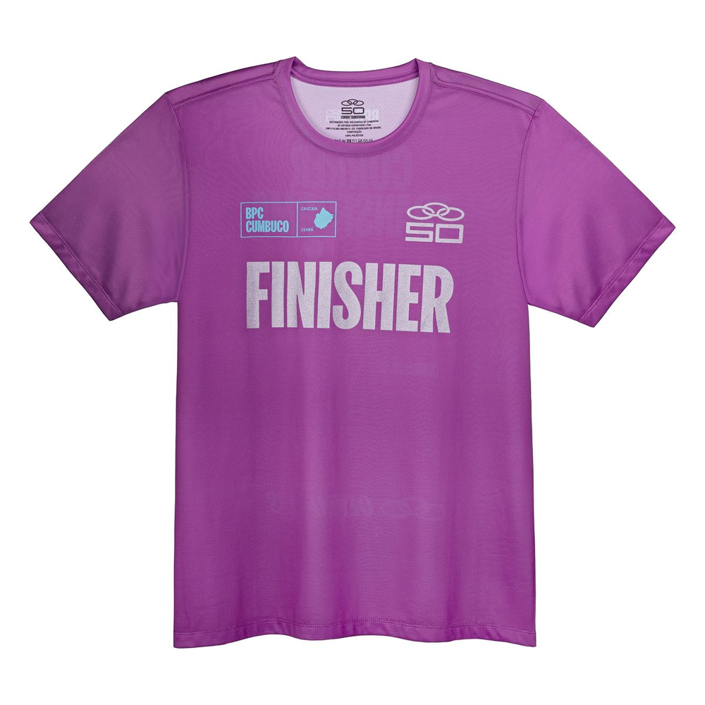 Camiseta Prova 50 Anos Masculina P Roxo