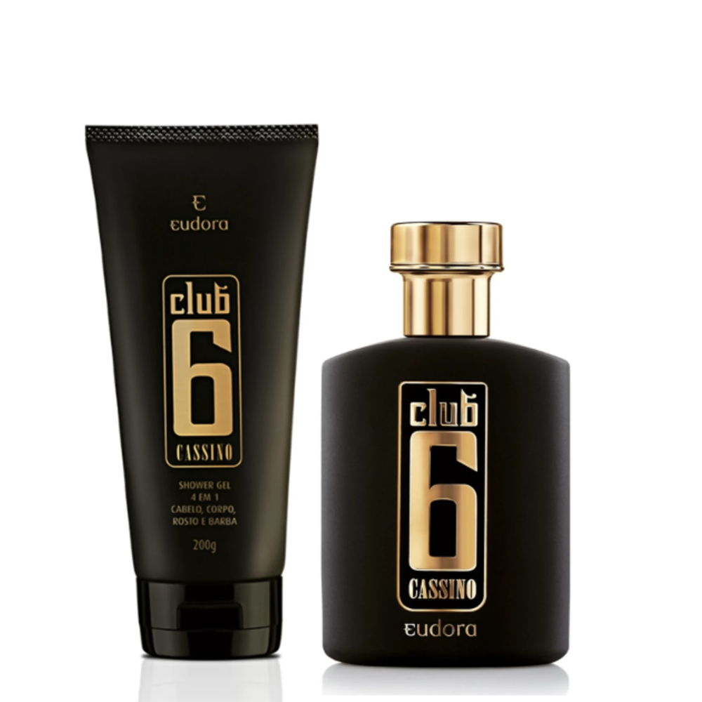 Kit Club 6 Cassino Colônia Desodorante + Shower Gel Kit Club 6 Cassino Colônia Desodorante + Shower Gel